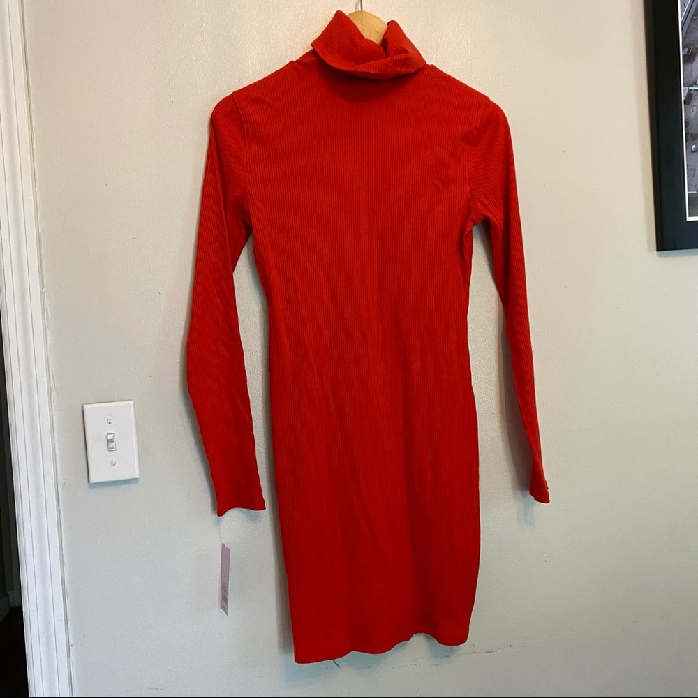 WILD FABLE RED TURTLENECK DRESS